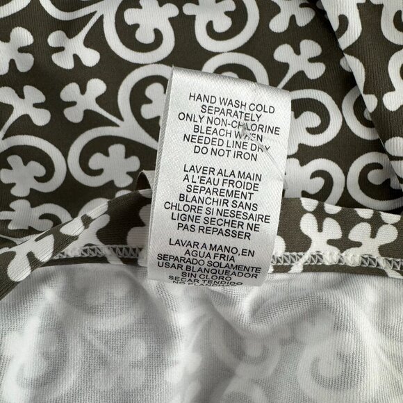 Tommy Bahama Tankini Swim Top Womens XS Strapless Printed Ruched NWT‎ SW-1999 - Picture 13 of 13